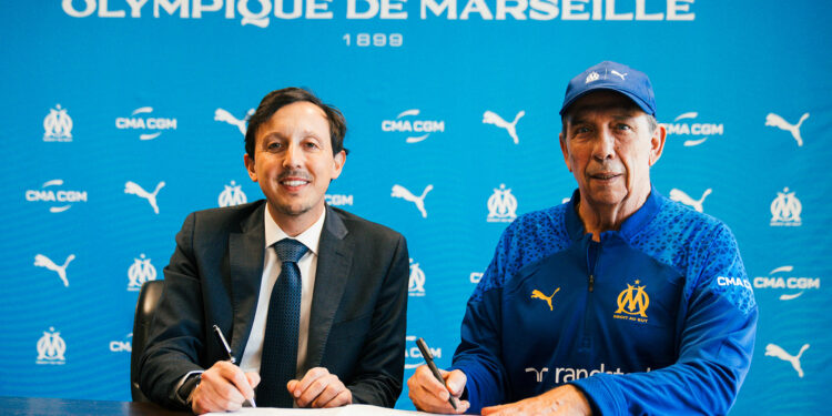 Jean Louis Gasset, nouvel entraîneur de l'OM